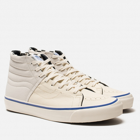 Кеды Vans Vault OG SK8-Hi LX Inside Out Pack White/Checkerboar V003T0U9N